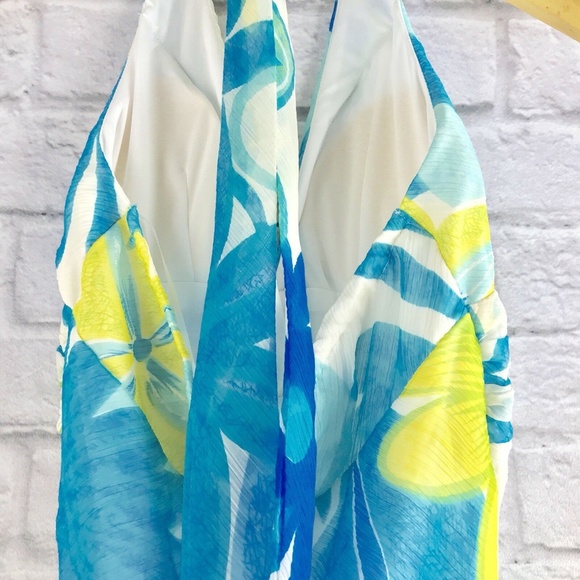 20 Something Dress Size Small Floral Halter Hi-Low - Picture 8 of 9